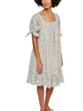 Mirth Pueblo Dress in Sandstone Coral